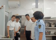 <b>高台县巷道镇市场监管所开展企业单元食堂食物</b>